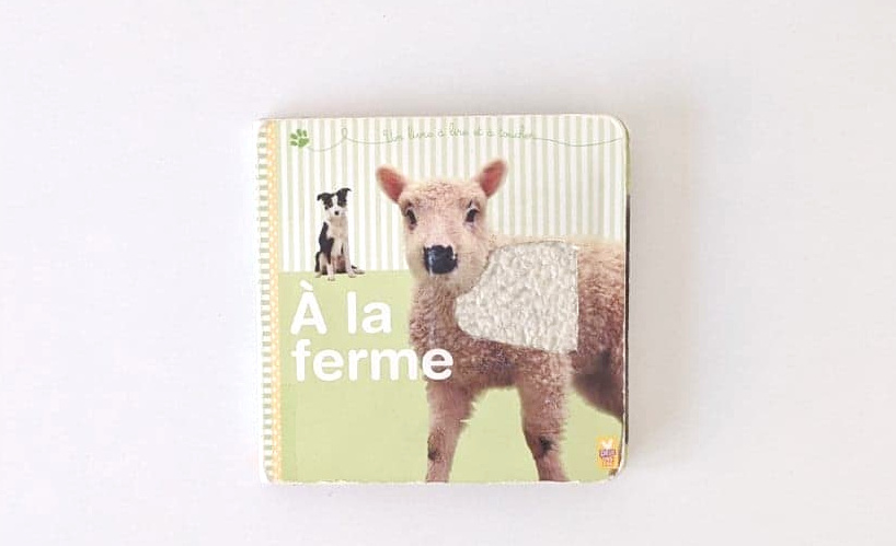 livre de la ferme avec texture