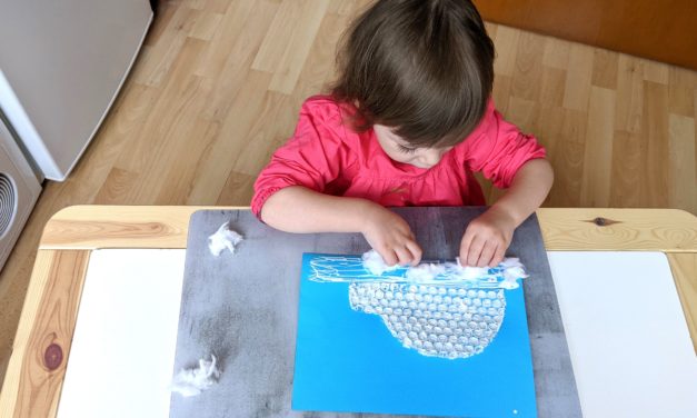 L’igloo en papier bulle