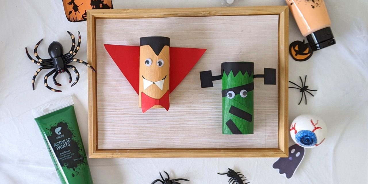 diy Le Vampire et Frankenstein