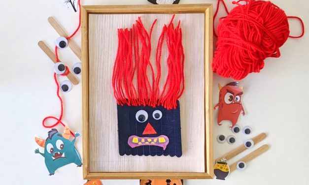 diy Monstres halloween en bâtonnets