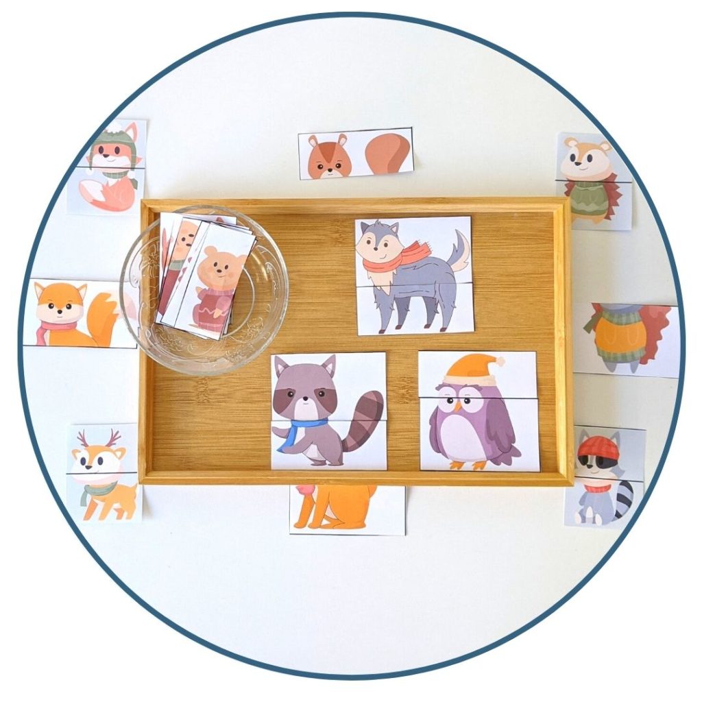 Loisirs créatifs, motricité fine, puzzle, jeu éducatif, logique, coordination, animaux, nouveau jeu, télécharger