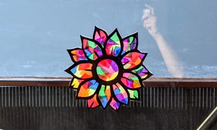 diy Notre fleur attrape lumière