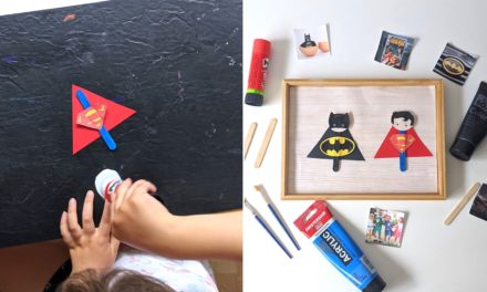 diy Marionnettes Superman et Batman