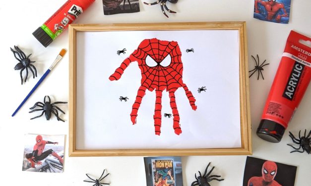 diy la main de Spiderman